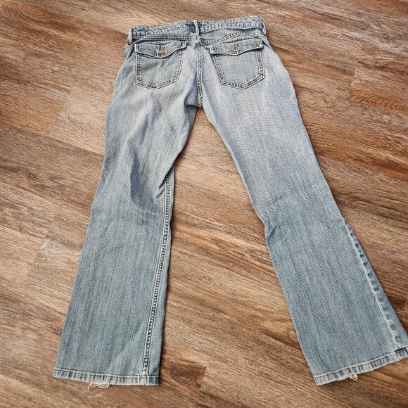 Banana Republic Boot Cut Ladies Jeans Size 28 / 8S - Picture 2 of 4